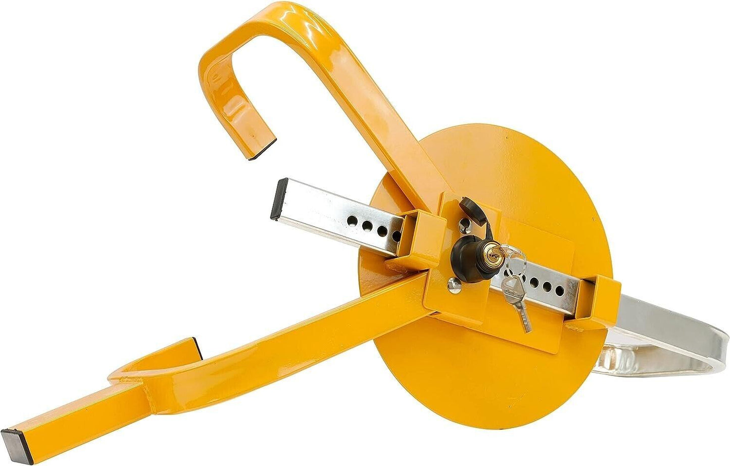 Wheel Clamp Full Face, Heavy Duty Clamp, Highly Visible, 2 Keys 3 Leg NEW