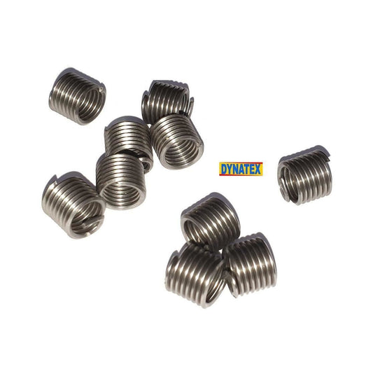 Industrial M6 6mm x 1.0mm x 1.5D  Helicoil Thread Repair Insert