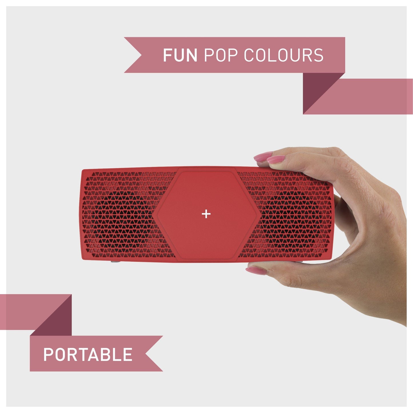 Geo Mini Bluetooth Stereo Speaker Portable Wireless Android Iphone IPad TecPlus