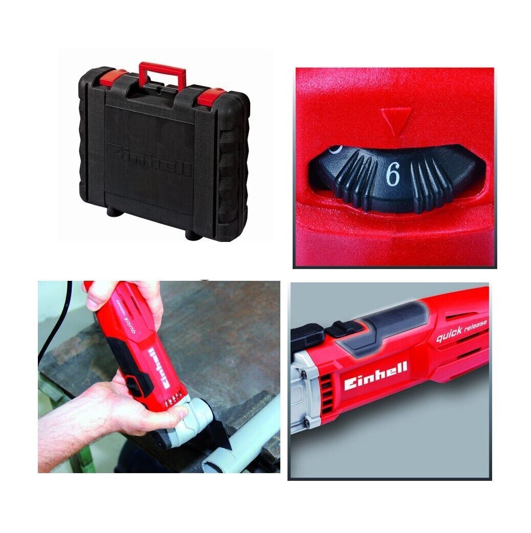 Multi Tool Kit Oscillating Carry Case + Accessories Tools Scraper Sander Grinder