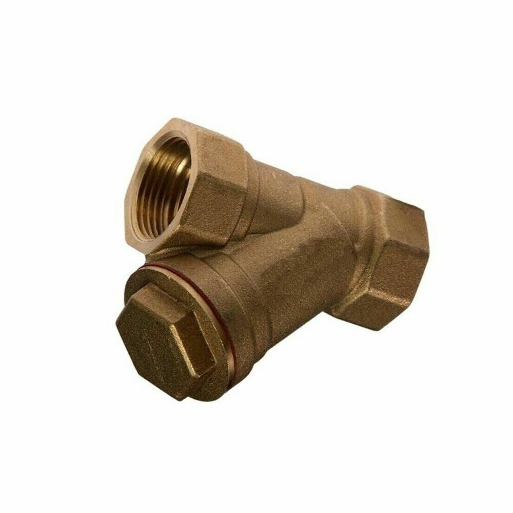 3/8" BSP Valve Y Strainer Pressure Washer Water Filter Brass Inline Diesel Oil