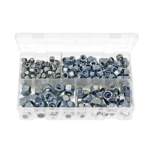 Genuine 1x Assorted Nylon Lock Nuts (Din 982) M6 - M12 DIY Accessories Workshop AB15 NEW