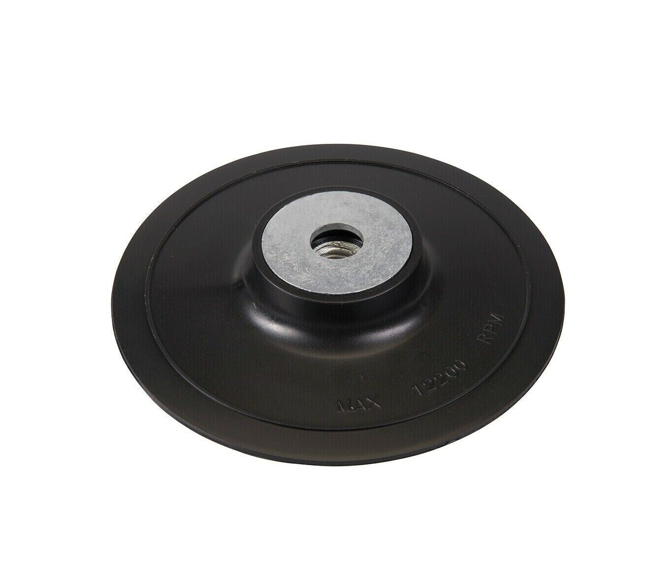 150mm 6" ABS Fibre Disc Back Pad Semi Flexible for Polisher & Angle Grinder M14