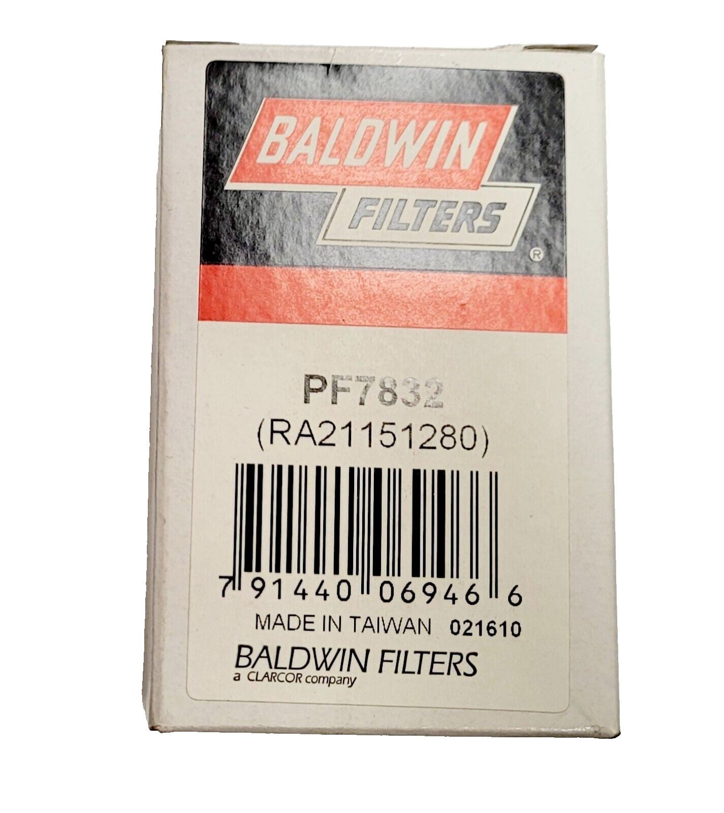 GENUINE BaldwinFILTER PF7832  SUITS Greyfriars 4022F  Kubota RA21151280